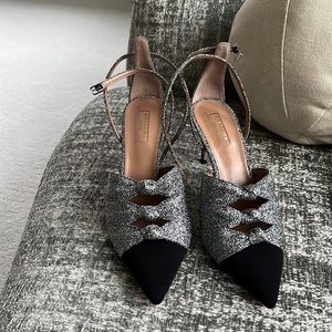 Aquazzura sparkle heels